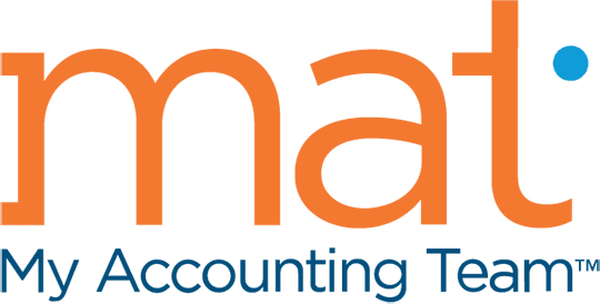 mat-logo-web-1 An abstract design with orange and blue shapes, featuring a large orange area with a blue partial circle on the right and a solid blue horizontal bar at the bottom.